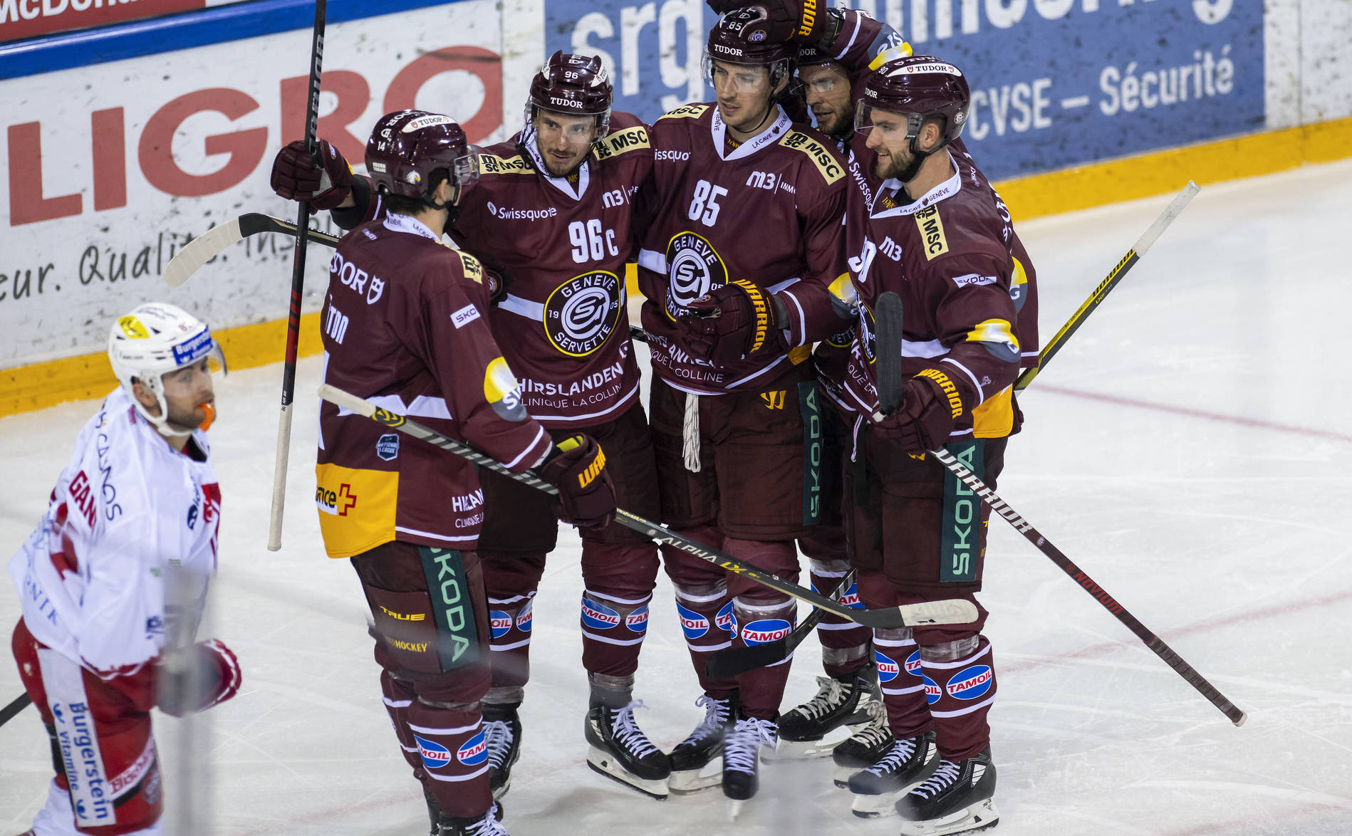 Genève-Servette bat Rapperswil