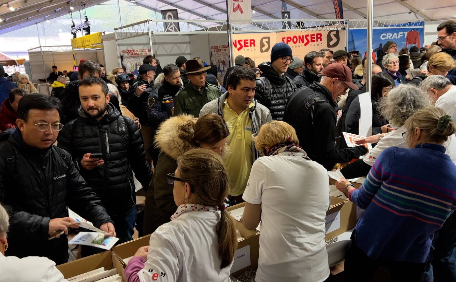 Course de l'Escalade: La distribution des dossards a commencé