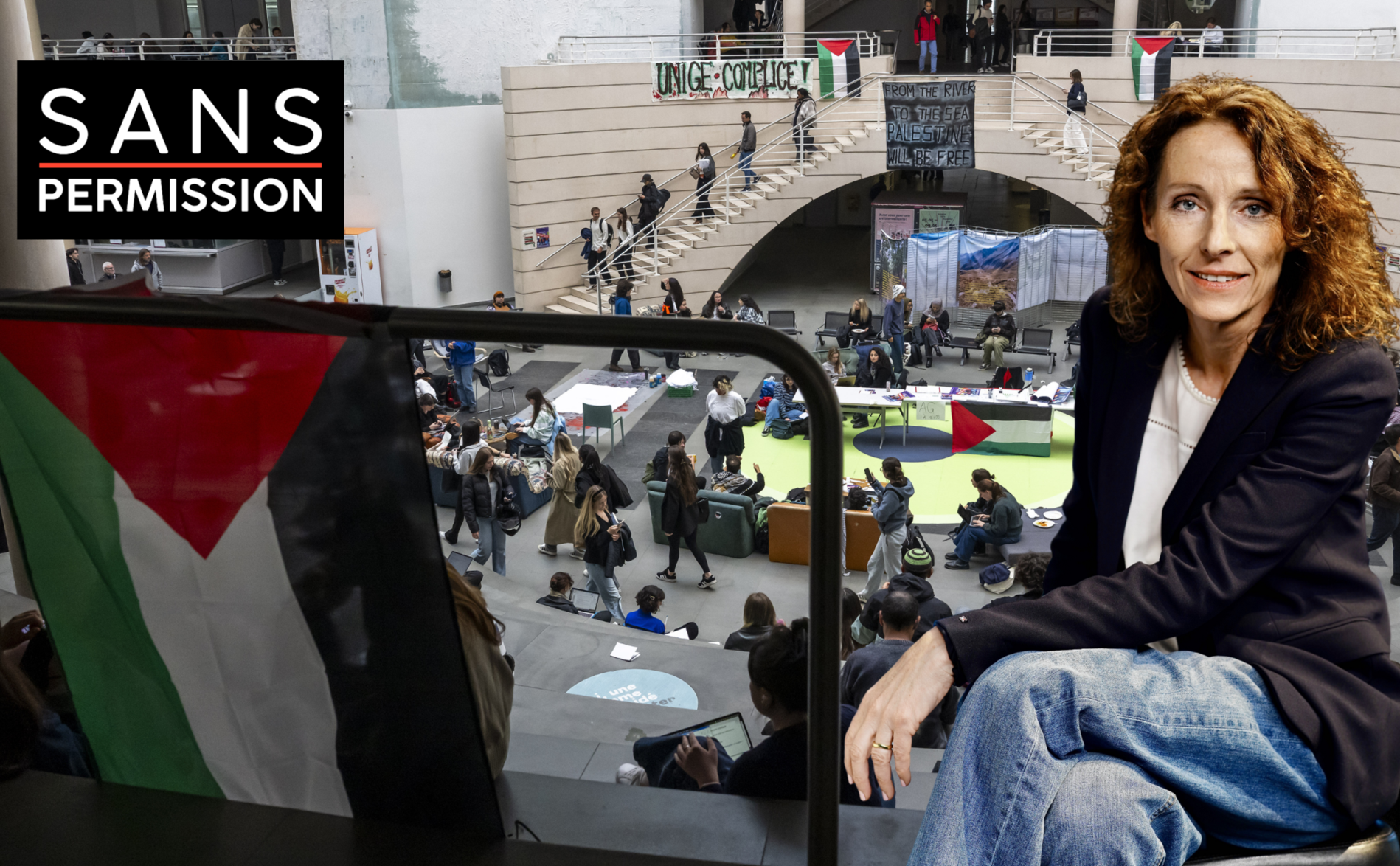 Lugon sans permission: du rectorat à la mer, libérez l'alma mater!
