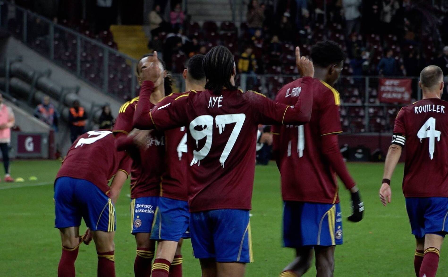 Deux tirs cadrés, deux buts: Ayé relance Servette