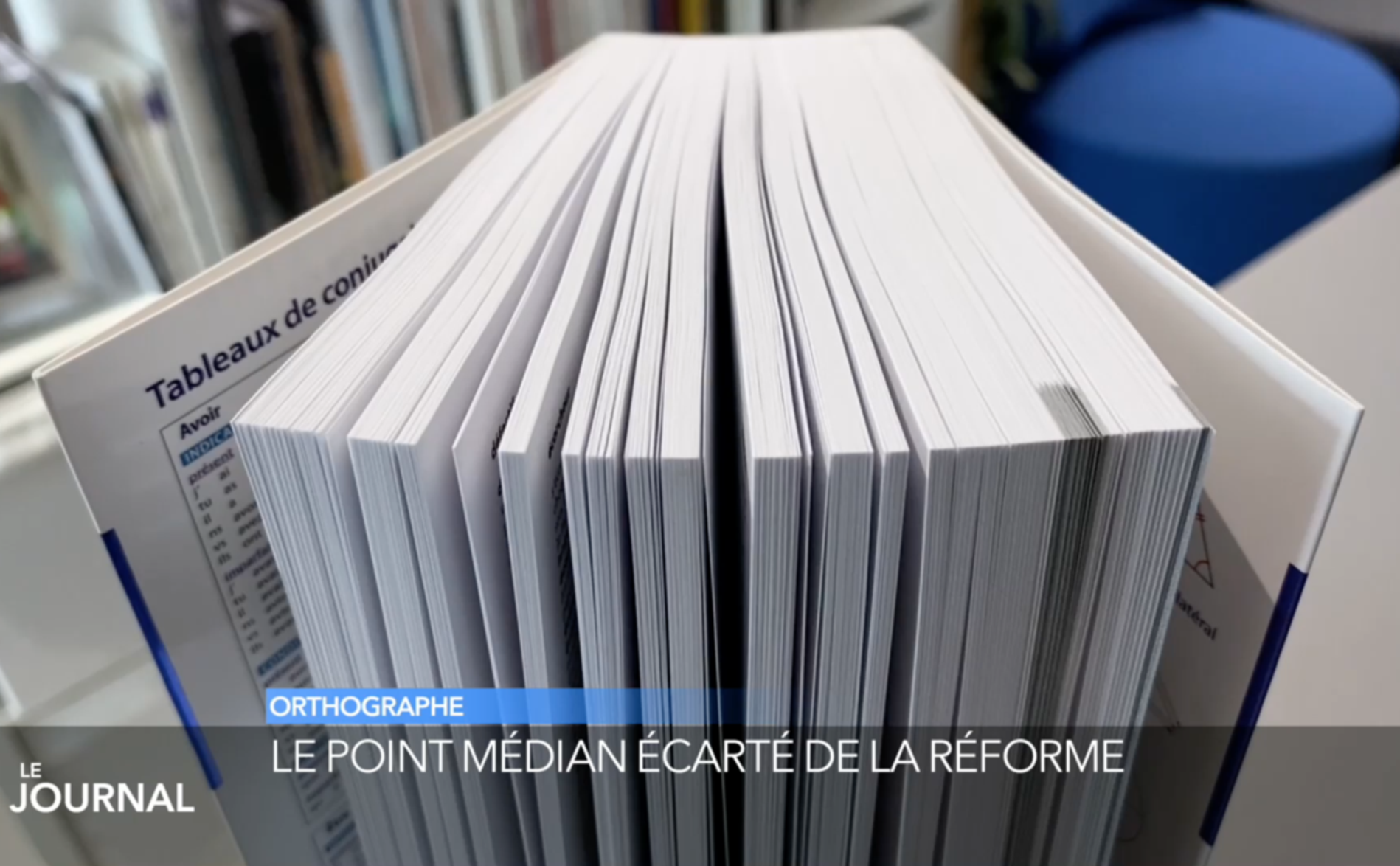 Le point médian exclu de la réforme de l'orthographe