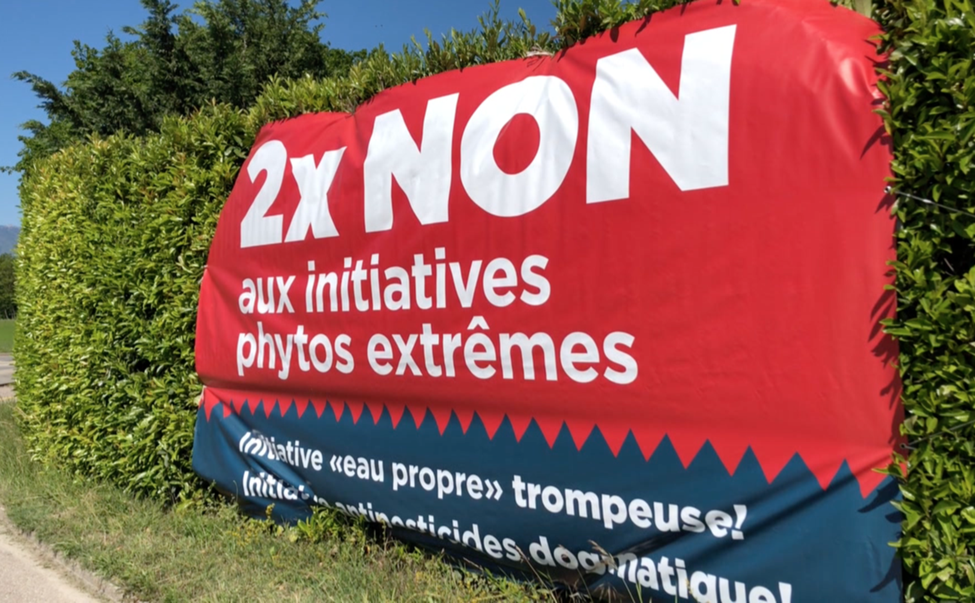 «Eau propre» et «pesticides de synthèse», les enjeux des votations