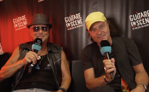 Interview exclusive de Scorpions à Guitare en scène