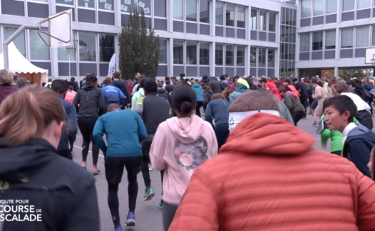 En route pour la Course de l'Escalade