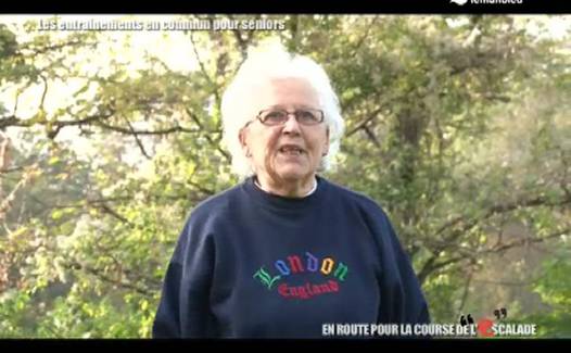 EN ROUTE POUR LA COURSE DE L'ESCALADE 2012 - ENTRAINEMENT SENIORS 08/11/2012