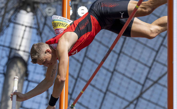 Simon Ehammer vice-champion d'Europe du décathlon
