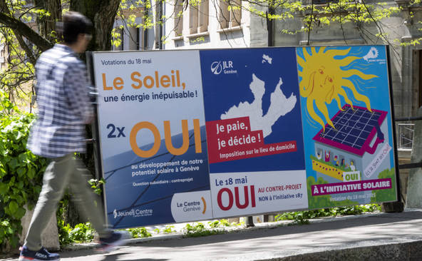 Genève dit « oui » au renforcement de la production d'énergie solaire