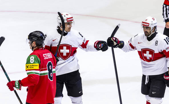 La Suisse dynamite la Hongrie 10-0