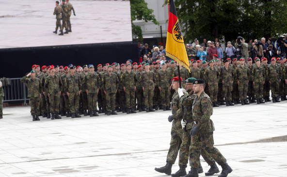 L'Allemagne veut « 5'000 à 60'000 » soldats supplémentaires