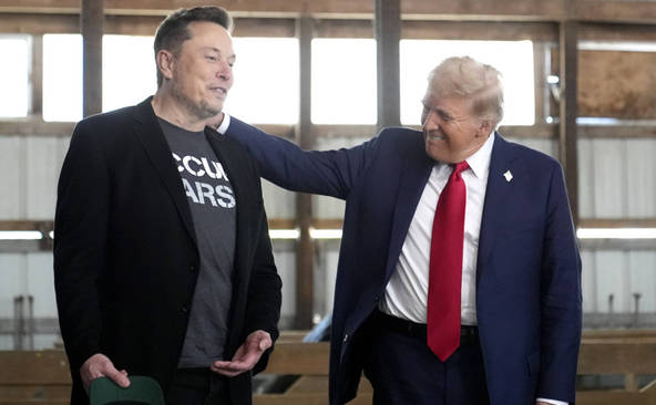Le divorce entre Trump et Musk étalé en place publique