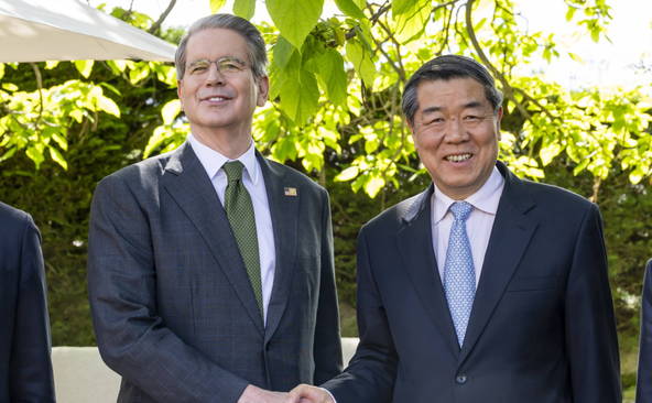 Guerre commerciale: discussions à Londres entre Pékin et Washington
