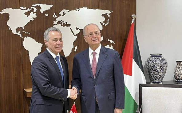Premier ministre palestinien à Ignazio Cassis: « nous survivons »