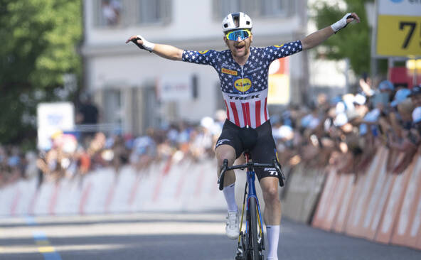 L'Américain Quinn Simmons remporte la 3e étape du Tour de Suisse