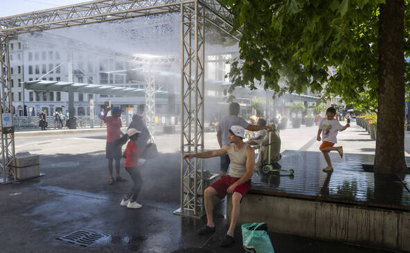 Genève et Vaud ainsi que le Tessin déclenchent l'alerte canicule