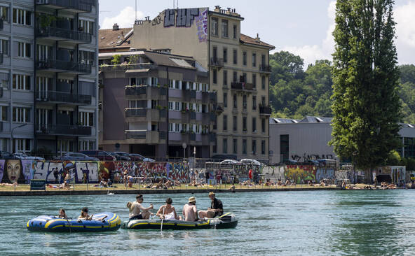 L'accès à la baignade dans le Rhône est à nouveau autorisé