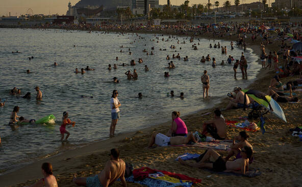 Le sud de l'Europe étouffe sous des températures extrêmes