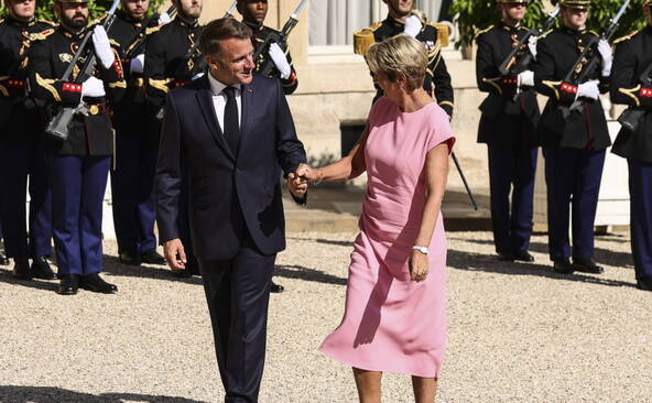 Karin Keller-Sutter et Macron parlent droits de douane à Paris