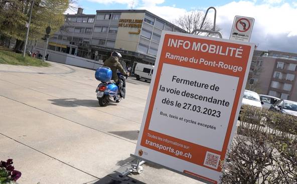Fermeture rampe du Pont rouge : «Les TPG peuvent gagner 17 minutes»