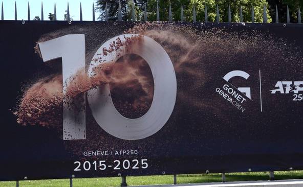 Aux Eaux-Vives, tout est prêt pour ce 10e Gonet Geneva Open