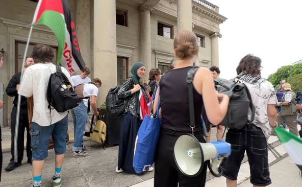 Des militants propalestiniens empêchent une réunion de l'UNIGE
