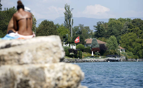 Bactéries fécales déversées dans le lac: deux plages genevoises fermées