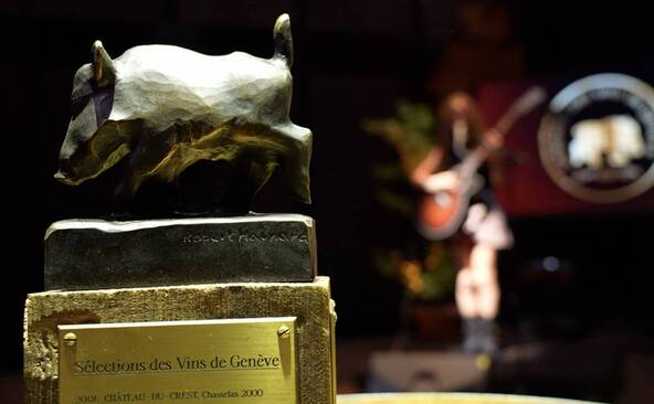 Le sanglier de bronze, un prix qui rapporte aux viticulteurs
