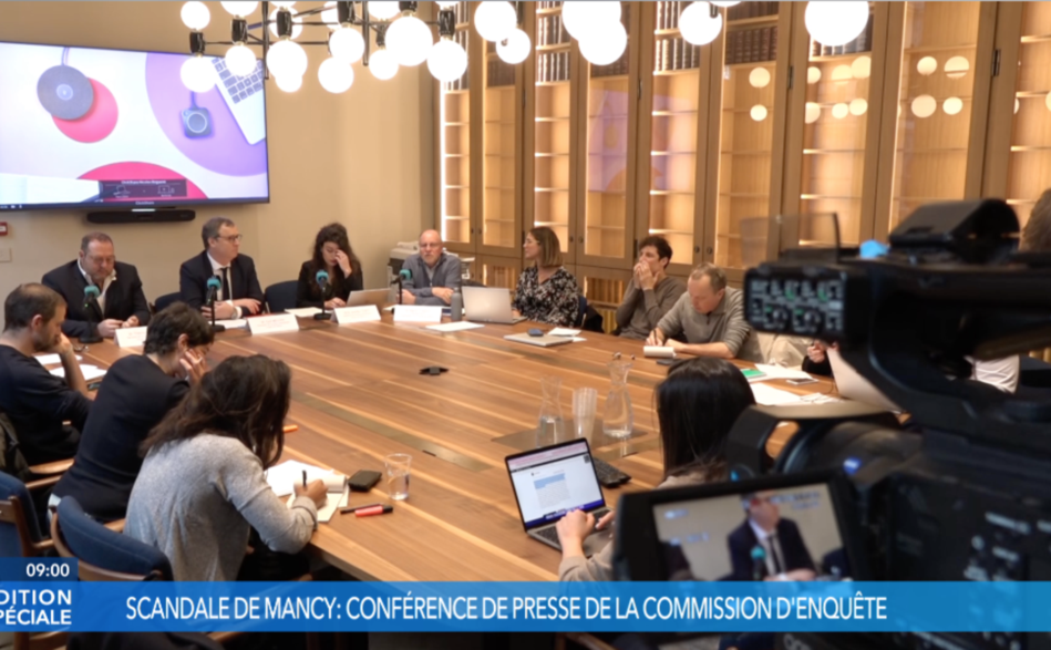 Édition spéciale - Scandale de Mancy