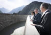 Inauguration du nouveau barrage du lac du Grimsel (BE)