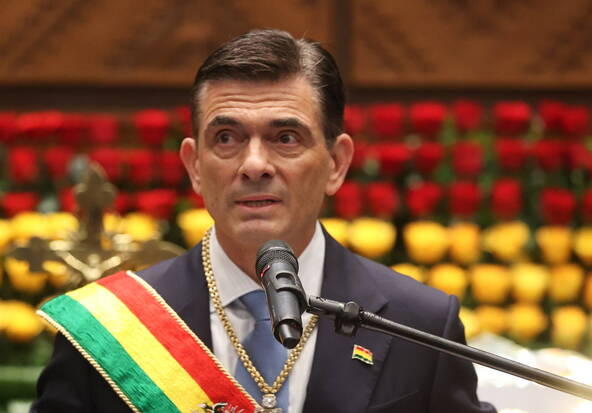 Le président Rodrigo Paz promet une Bolivie « plus jamais » isolée