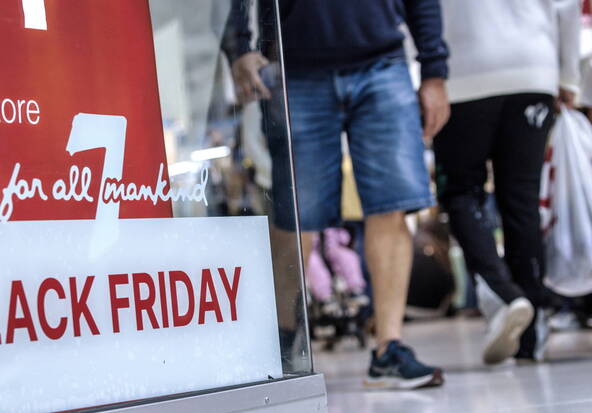 Malgré l'inflation, les Américains au rendez-vous du « Black Friday »