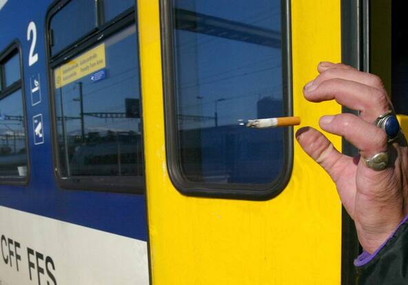 La fumée bannie des trains suisses depuis vingt ans