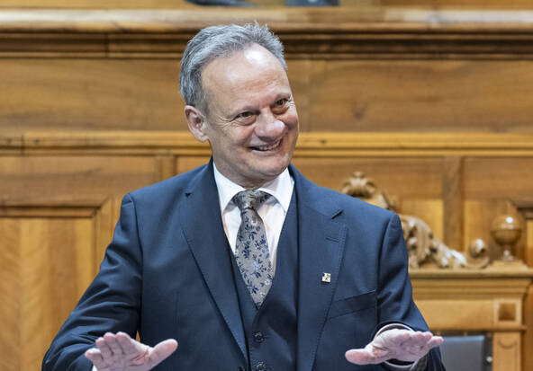 L'UDC Pierre-André Page élu président du Conseil national