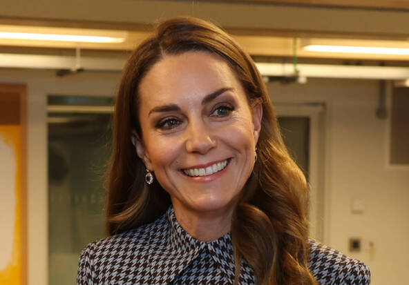 Royaume-Uni: la princesse Kate célèbre l'esprit de solidarité