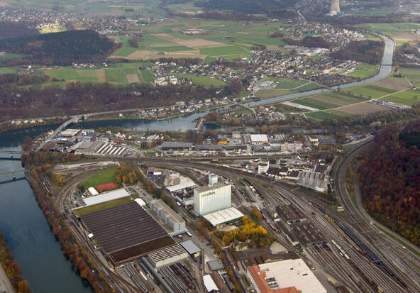 Un camion chute dans l'Aar depuis un pont près d'Olten (SO)