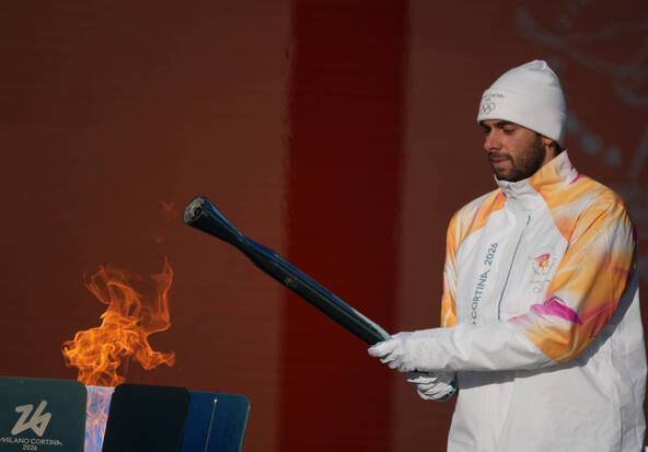Le relais de la flamme olympique a débuté à Rome
