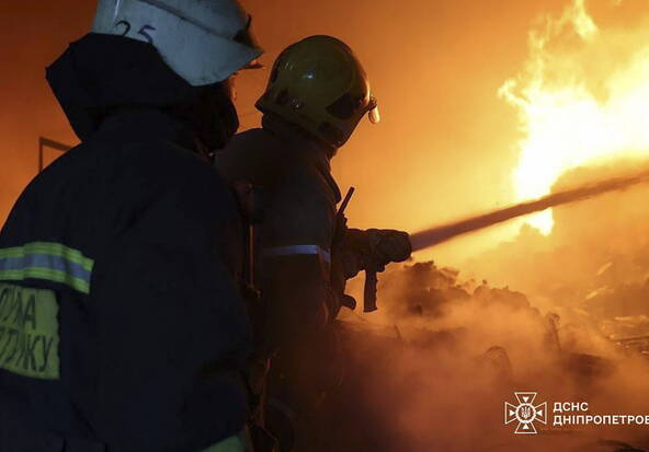 Frappes massives de drones et de missiles russes