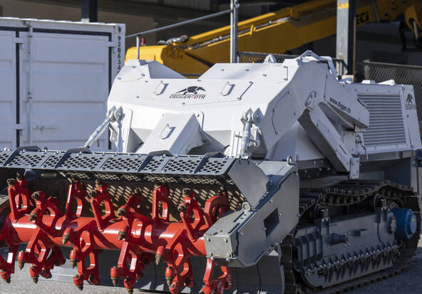 La fondation de déminage Digger pourra envoyer un engin en Ukraine