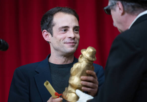 Le Nyonnais Alexandre Démétriadès lauréat du Champignac d'Or