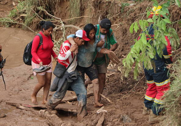 Bolivie: trois morts et huit disparus après une « crue historique »