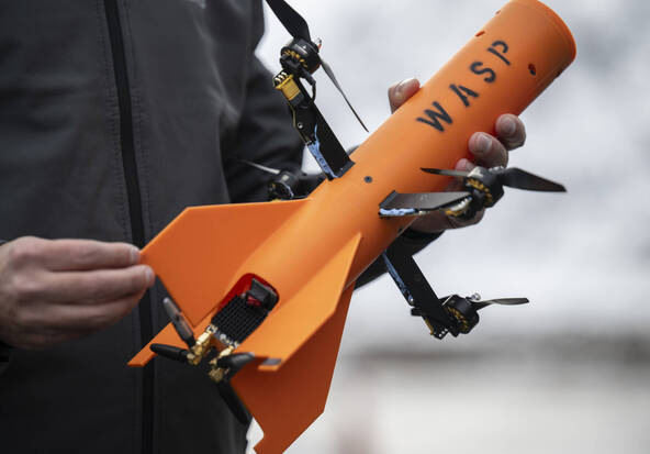 Simulation d'attaque de drone à Hinterrhein dans les Grisons