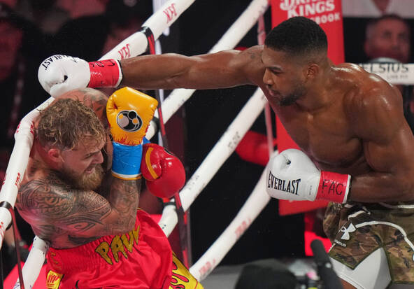 Joshua a eu besoin de six rounds pour éteindre Paul