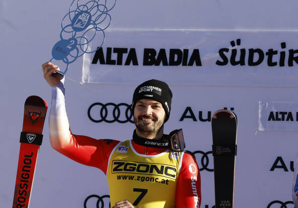 Meillard pour conformer son retour en slalom à Alta Badia