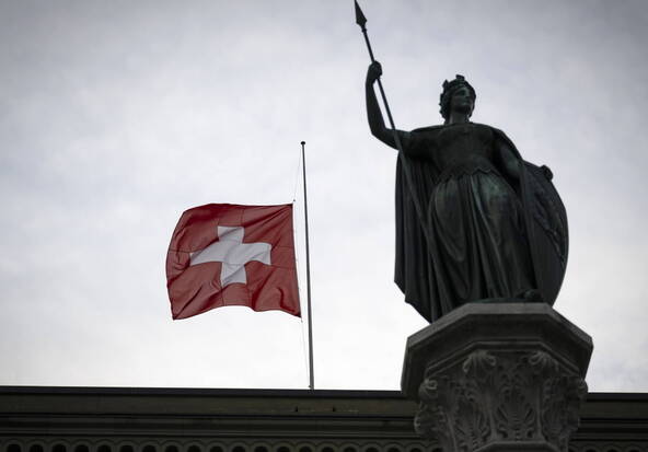 Drame de Crans-Montana: les drapeaux en berne sur le Palais fédéral