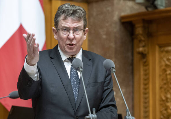 Evénements d'Albert Rösti annulés lundi en raison d'une maladie