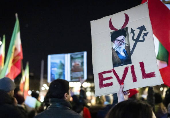 Manifestations contre le régime iranien à Berne et Zurich