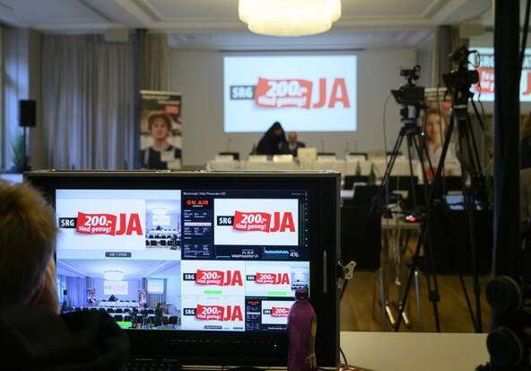 Une légère majorité favorable à une baisse de la redevance SSR