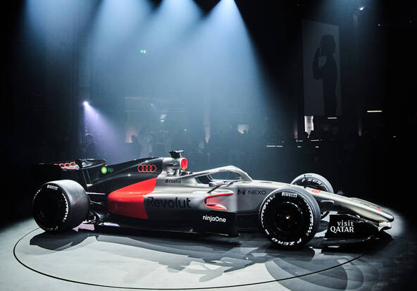 Audi présente la première monoplace de son histoire