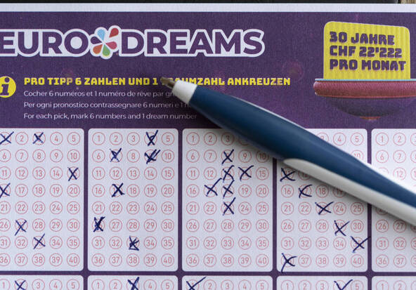 Personne ne décroche la bonne combinaison à l'Eurodreams