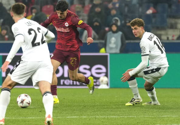 Europa League: Bâle n'a pas eu voix au chapitre à Salzbourg