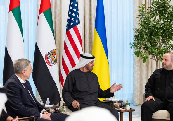 Ukrainiens, Russes et Américains réunis à Abou Dhabi